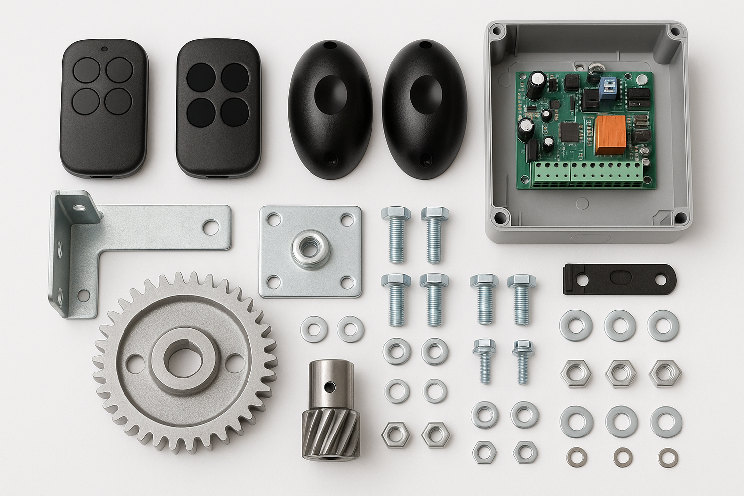 Accessoires pour motorisation de portail – Pièces et options